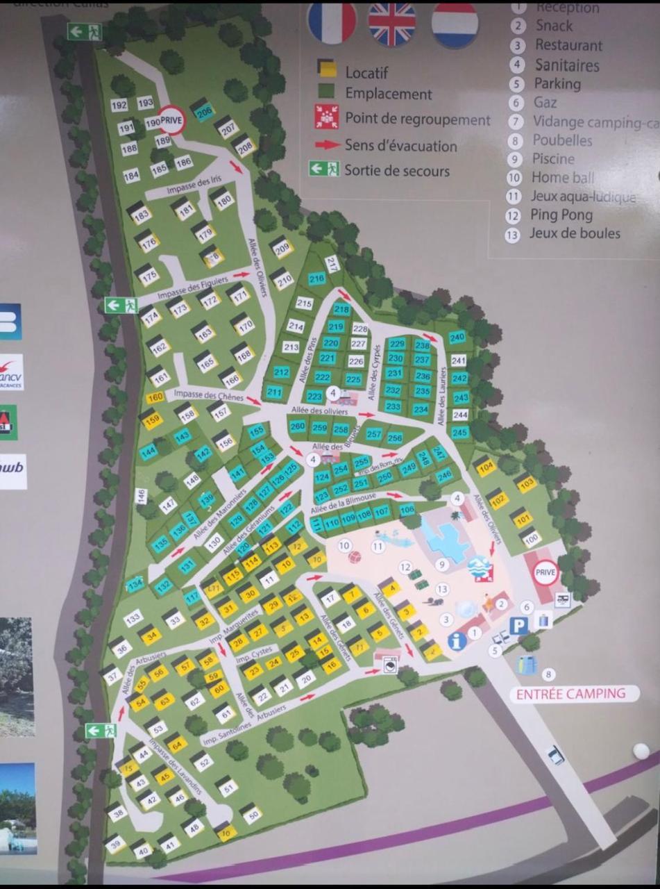 Camping Domaine Villa Verde Callas Eksteriør billede
